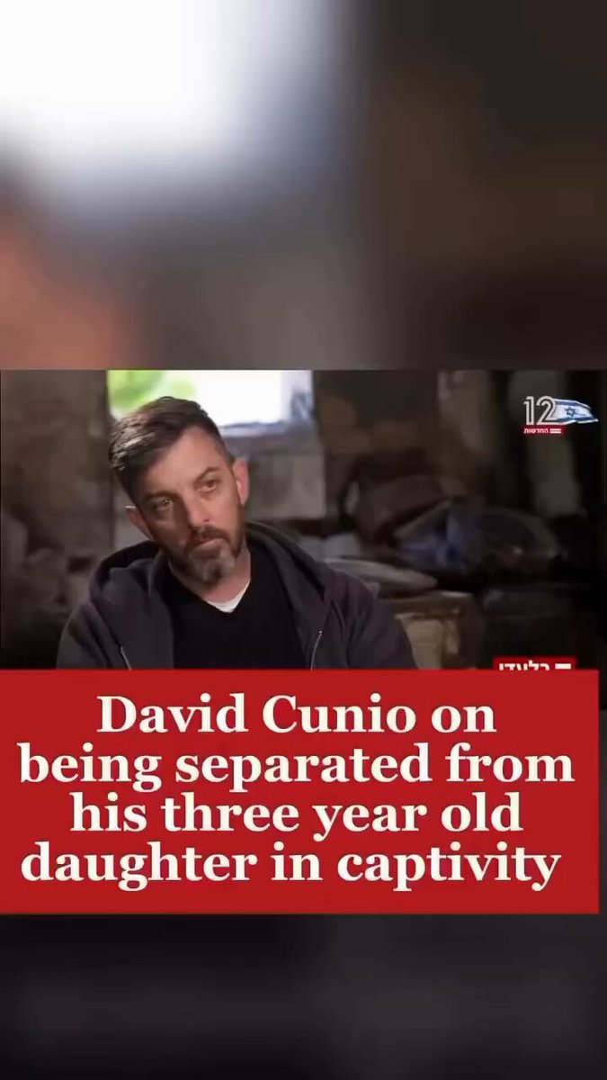 Hen Mazzig post: David Cunio family kidnapped, 3-year-old Emma separated for 10 days